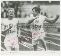 5y0433 DENNIS CHRISTOPHER signed 8x8.75 still 1981 running to the finish line in Chariots Of Fire!