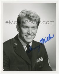 5y0435 DENNY MILLER signed TV 8x10 still 1964 great portrait as Mike in uniform from Mona McClusky!