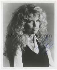 5y0786 DYAN CANNON signed 8x10 REPRO still 1980s great close portrait of the sexy actress!
