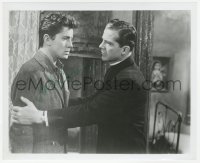 5y0793 FARLEY GRANGER signed 8x10 REPRO still 1980s close up with Dana Andrews in Edge Of Doom!