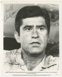 5y0478 JAMES FARENTINO signed 8x10 still 1980 head & shoulders close up from Final Countdown!