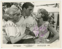 5y0484 JANIS PAIGE signed 8x10 still 1963 c/u with Van Williams & Susan Oliver in The Caretakers!
