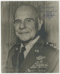 5y0489 JIMMY DOOLITTLE signed deluxe 8x10 still 1970s the US Air Force general & aviation pioneer!