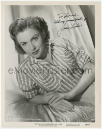 5y0492 JOAN LESLIE signed 8x10 still 1950 pretty close portrait from The Skipper Surprised His Wife!