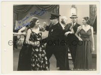 5y0504 JULIE BISHOP signed 8x11 key book still 1937 w/Rita Hayworth in Paid To Dance by Shirley Martin!