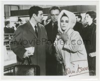 5y0524 LOUIS JOURDAN signed 8x10 still 1963 close up with sexy Elizabeth Taylor in The V.I.P.S!