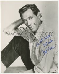 5y0533 MEL FERRER signed 7.5x9.25 still 1957 great posed portrait when he made The Vintage!
