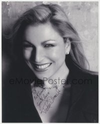 5y0875 TATUM O'NEAL signed 8x10 REPRO still 1990s smiling portrait of the actress all grown up!