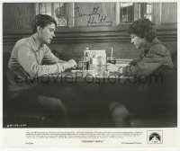 5y0592 TIMOTHY HUTTON signed 8x9.75 still 1980 in diner with Dinah Manoff in Ordinary People!