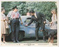 5y0593 TOM EWELL signed 8x10 mini LC #8 1972 with Garner & Ross in They Only Kill Their Masters!