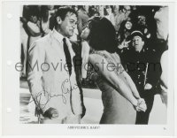 5y0880 TONY CURTIS signed 8x10 REPRO still 1980s with Rosanna Schiaffino in Arrivederci, Baby!