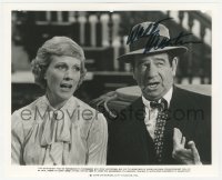 5y0606 WALTER MATTHAU signed 8x10 still 1980 close up with Julie Andrews in Little Miss Marker!