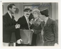 5y0889 ZEPPO MARX signed 8x10 REPRO still 1970s on a Night at the Opera scene he wasn't in!