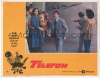 5y0079 TELEFON signed LC #4 1977 by Charles Bronson, the most explosive picture of the year!