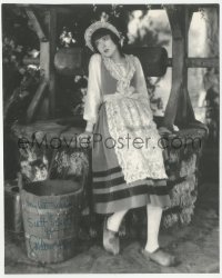 5y0255 COLLEEN MOORE signed 8x10 book page 1980s the silent leading lady in costuem by well!