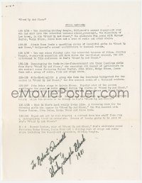 5y0241 SHIRLEY TEMPLE signed REPRO still caption sheet 1981 for the photos from Stand Up and Cheer!