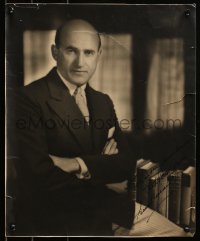 5y0034 SAMUEL GOLDWYN signed 13.5x16.5 still 1930 portrait with best wishes to Lucky Humberstone!