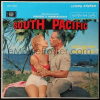 5y0038 MITZI GAYNOR signed 33 1/3 RPM record 1958 on the cover of the South Pacific soundtrack album!
