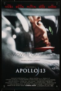 5y0027 APOLLO 13 signed mini poster 1995 by director Ron Howard, c/u of NASA astronaut Tom Hanks!
