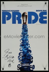 5y0018 PRIDE signed mini poster 2007 by the real Jim Ellis, the movie was based on him!