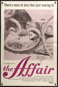 5y0057 THERE'S ALWAYS VANILLA signed 1sh R1974 by director George A. Romero, re-titled The Affair!