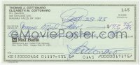 5y0277 THOMAS COTTONARO group of 8 canceled checks 1986-1997 he was a Munchkin in The Wizard of Oz!