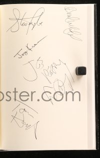 5y0102 WALK THIS WAY signed hardcover book 1997 by Steven Tyler AND the other 4 Aerosmith members!