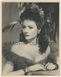 5z0178 LAUGHING ANNE deluxe 11x14 still 1954 great close portrait of Margaret Lockwood in costume!
