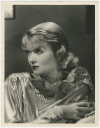 5z0064 CONSTANCE BENNETT deluxe 10x13 still 1934 portrait from Outcast Lady by Clarence Sinclair Bull!