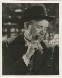 5z0065 COUNTY CHAIRMAN deluxe 11.25x14 still 1935 head & shoulders c/u of Will Rogers smoking pipe!