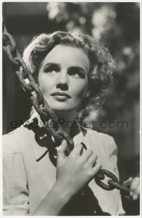 5z0102 FLOWING GOLD deluxe 8.5x13.25 still 1940 close up of beautiful Frances Farmer by Longworth!