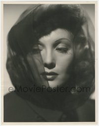 5z0145 ISA MIRANDA 10.25x13 still 1939 veiled Paramount studio portrait by Eugene Robert Richee!