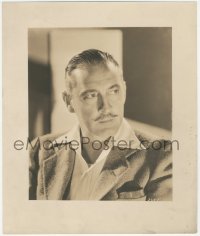 5z0163 JOHN BARRYMORE deluxe 10x12 still 1930s great head & shoulders portrait of the leading man!