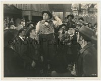 5z0177 LADY FROM CHEYENNE 11.25x14 still 1941 Edward Arnold speaking to a saloon full of men!