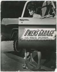5z0187 LIVELY SET 11.25x14 still 1964 sexy naked Pamela Tiffin changing clothes behind truck door!