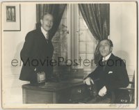 5z0197 MAN OF AFFAIRS signed deluxe 11x14 still 1936 by Otto Dyar, George Arliss as twins!