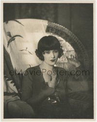 5z0201 MARGARET LIVINGSTON deluxe 10.75x13.75 still 1929 seated portrait by Harold Dean Carsey!