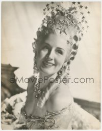 5z0204 MARIE ANTOINETTE deluxe 10.25x13.25 still 1938 c/u of Norma Shearer in sexy dress & wild hair!
