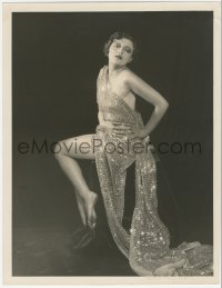 5z0205 MARY DORAN deluxe 10x13 still 1920s in sexiest gown with bare shoulder by Ruth Harriet Louise!