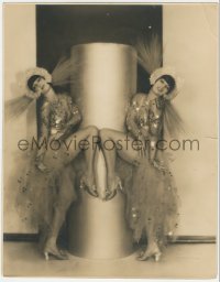 5z0280 SISTERS G deluxe 10.75x13.5 still 1931 portrait of the sexy German dancers by Elmer Fryer!