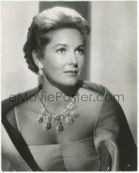 5z0313 VERA MILES 11x13.75 still 1963 portrait in beautiful gown with matching necklace & earrings!