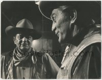 5z0318 WAR WAGON deluxe 11x14 still 1967 great close up of cowboys John Wayne & Kirk Douglas!
