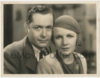 5z0326 WHEN LADIES MEET deluxe 10x13 still 1933 best portrait of Ann Harding & Robert Montgomery!