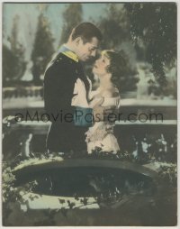5z0327 WHITE SISTER color 11x14 still 1933 best romantic portrait of Clark Gable & Helen Hayes!