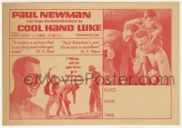5z0501 COOL HAND LUKE herald 1967 Paul Newman, what we've got here is a failure to communicate!