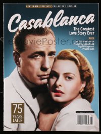 5z1346 CASABLANCA magazine 2017 Humphrey Bogart & Ingrid Bergman on the cover of Centennial!