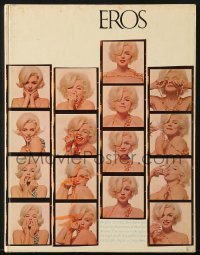 5z1353 EROS hardcover magazine Autumn 1962 including nude photos of sexy Marilyn Monroe!