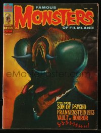 5z1494 FAMOUS MONSTERS OF FILMLAND #104 magazine January 1974 great Fly cover art by Ken Kelly!