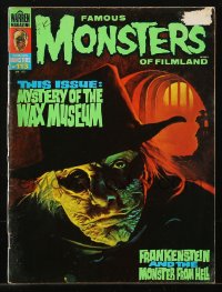 5z1501 FAMOUS MONSTERS OF FILMLAND #113 magazine Jan 1975 art of Atwill in Mystery of the Wax Museum!