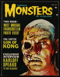 5z1475 FAMOUS MONSTERS OF FILMLAND vol 5 no 2 magazine June 1963 War of the Colossal Beast cover art!